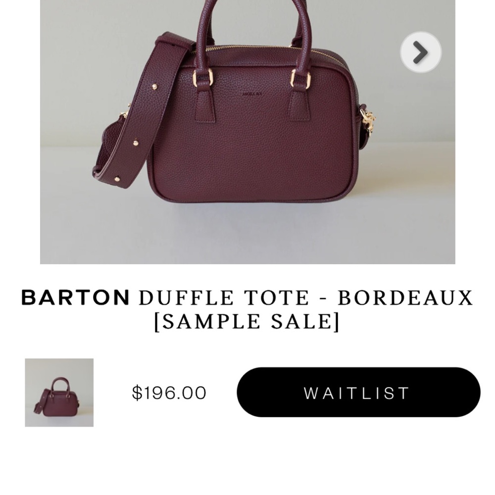 Angela Roi Barton Duffle Tote